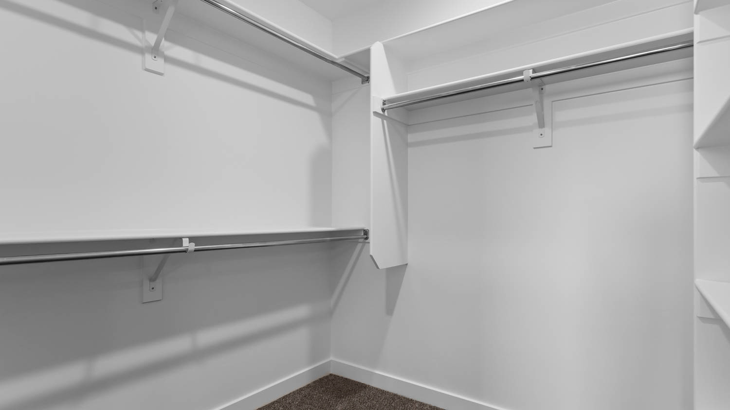 Large walk-in closet.