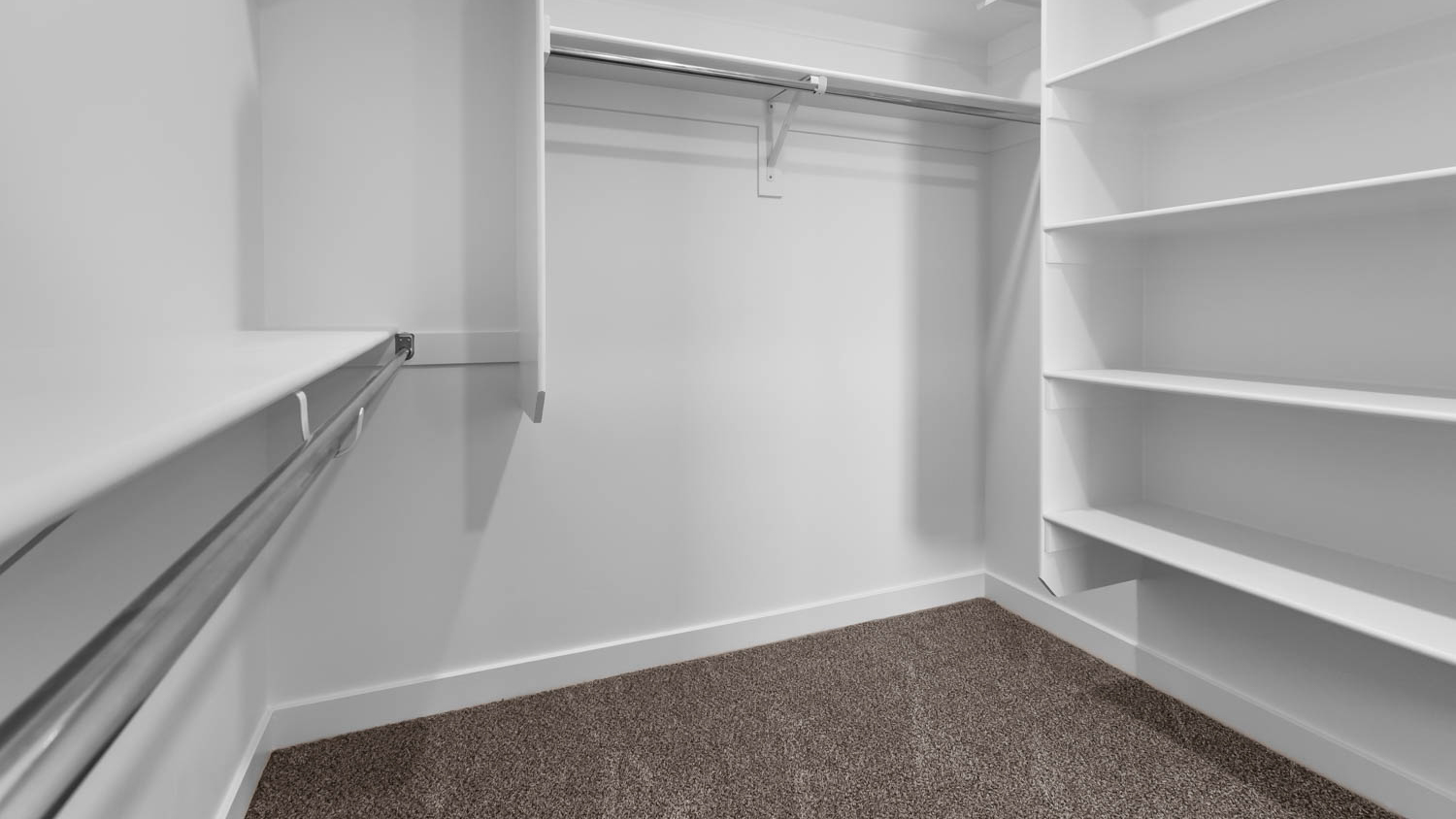 Large walk-in closet.