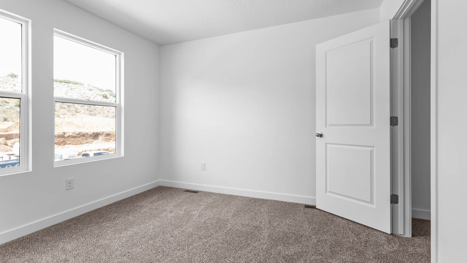Bedroom with window.