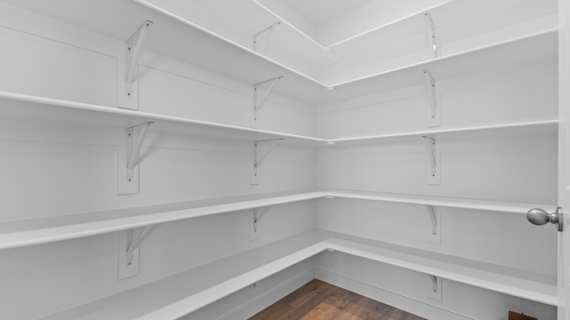 Walk-in pantry.
