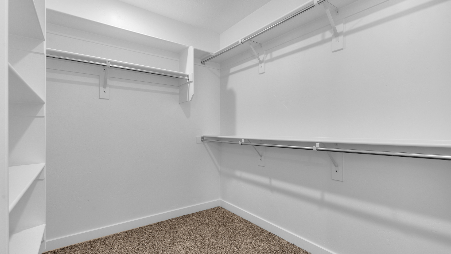 Large walk-in closet.