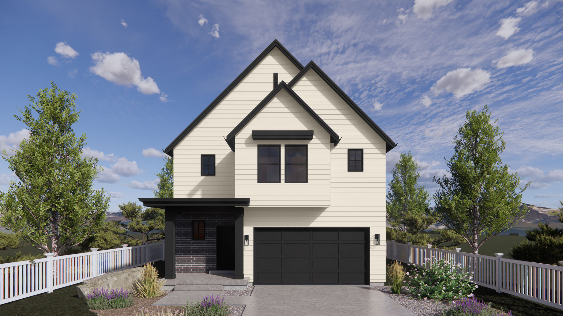 Dogwood farmhouse elevation