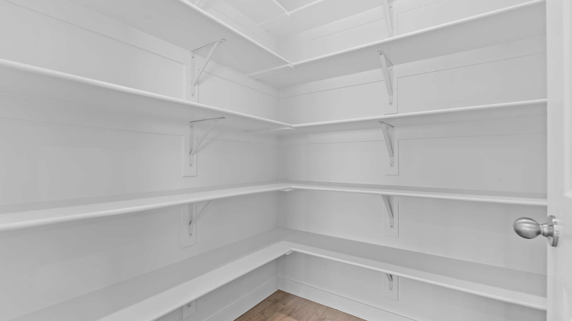 Large walk-in pantry.