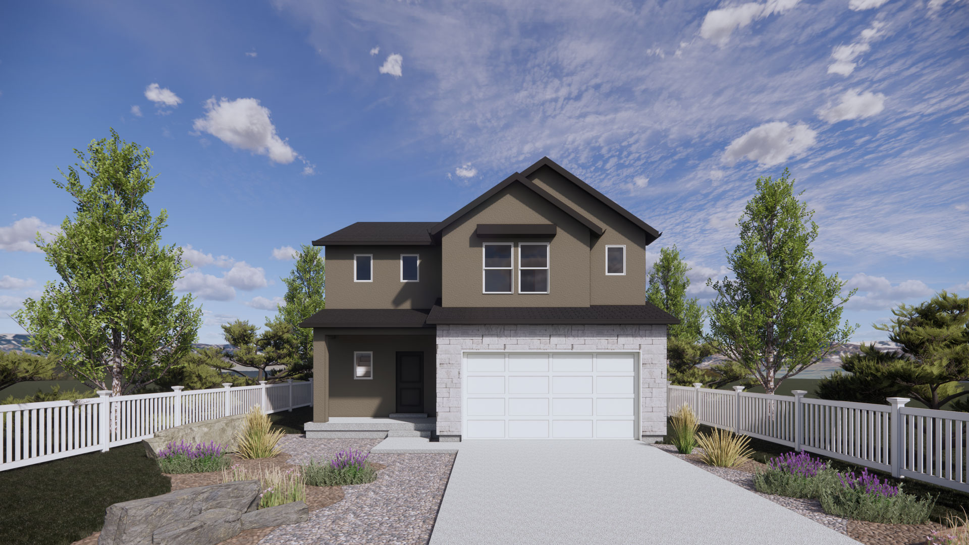 Willow transitional exterior