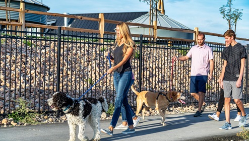 amenities include walking trail