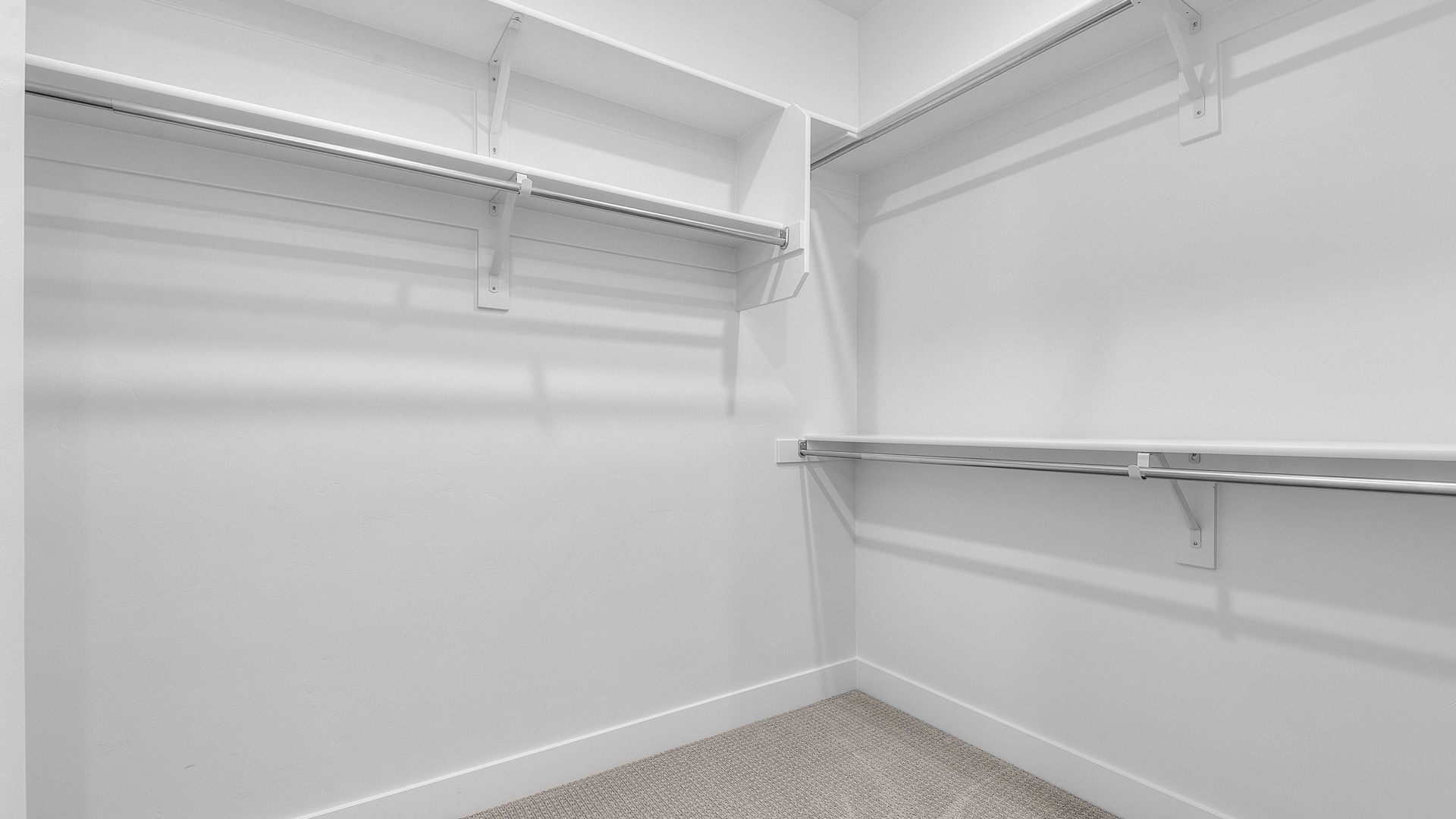 Large walk-in closet.