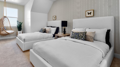 Large bedroom space.