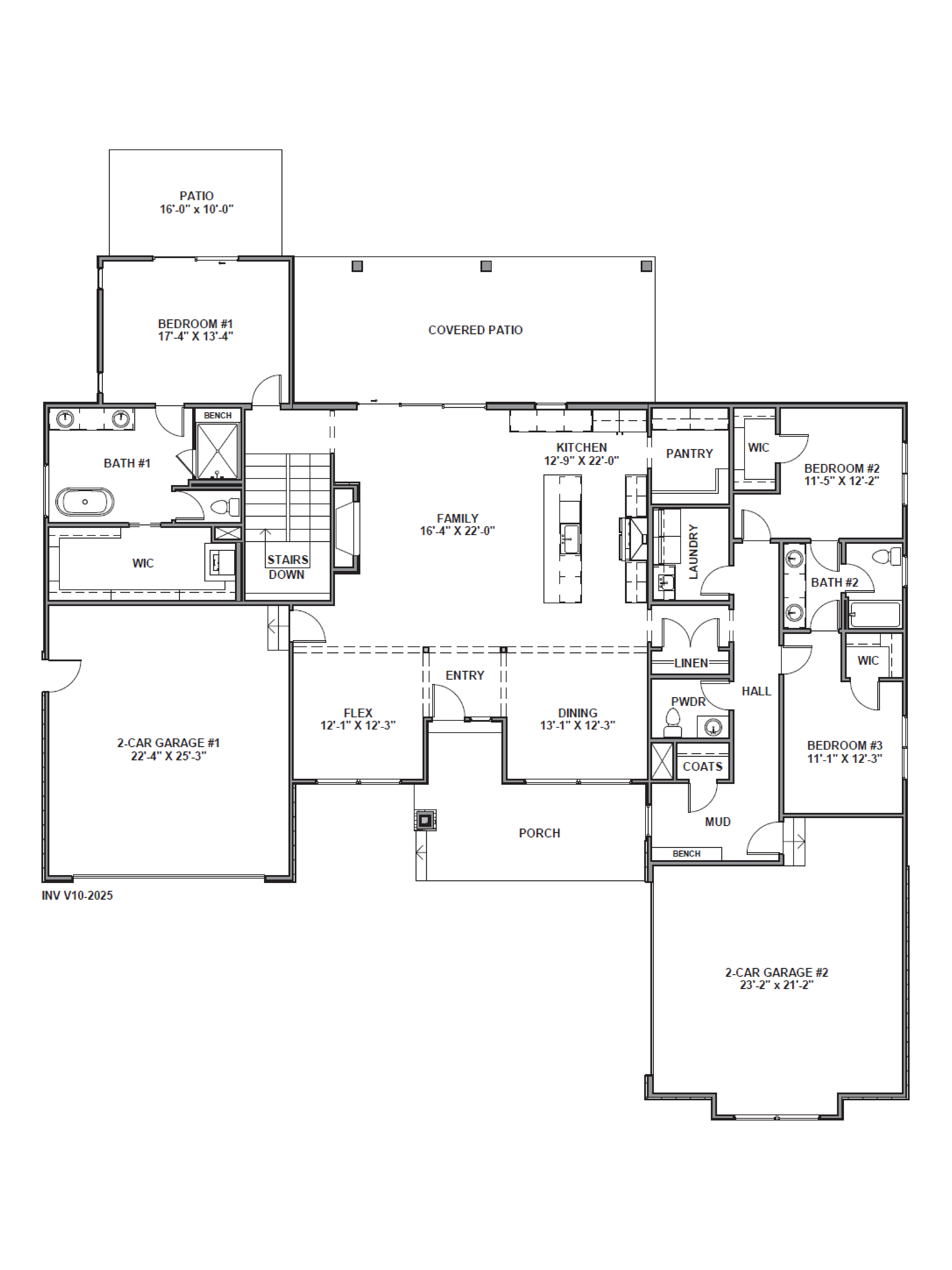 basement level in the dunbar floorplan in inverness community in lehi, utah