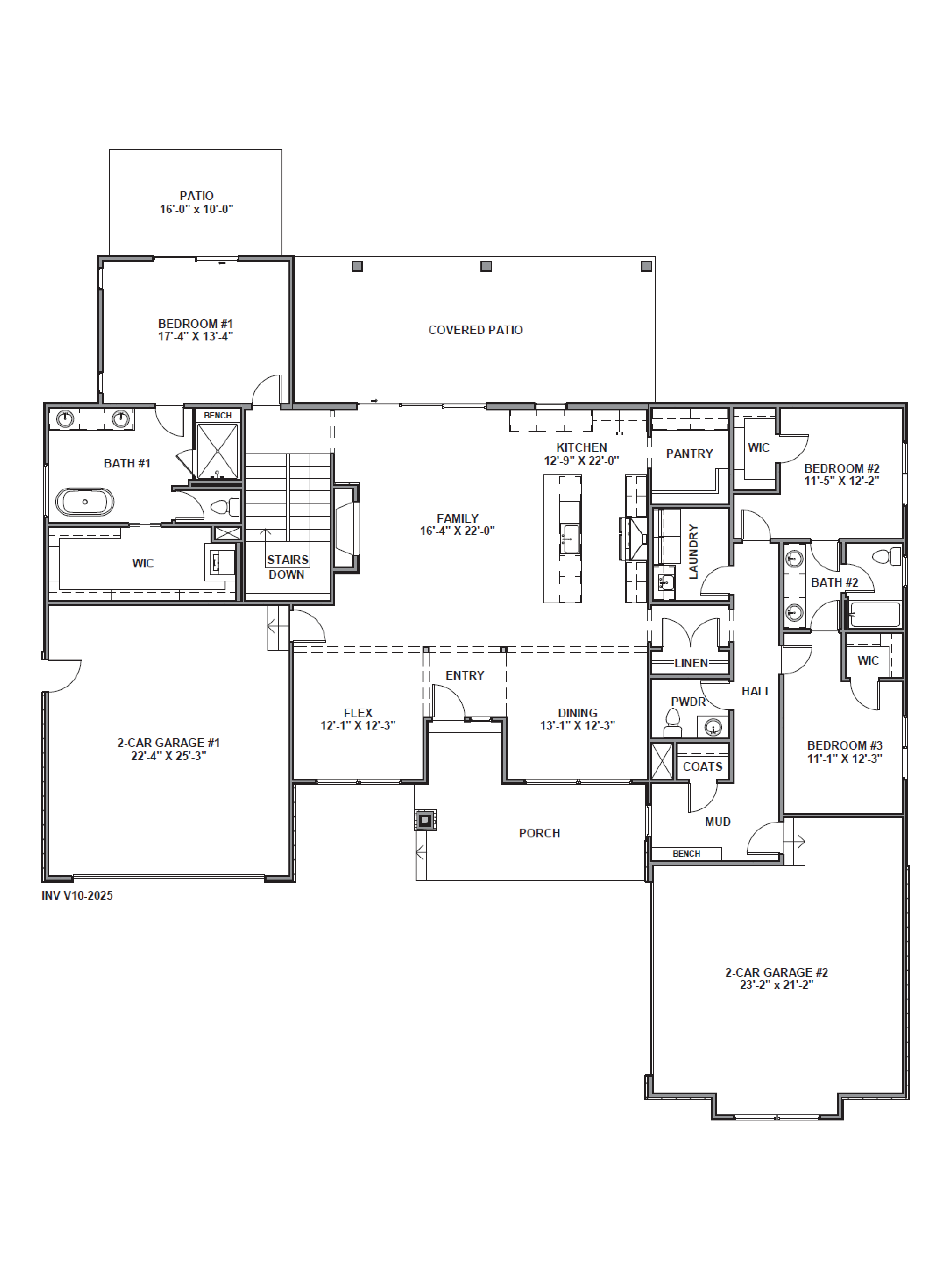 basement level in the dunbar floorplan in inverness community in lehi, utah
