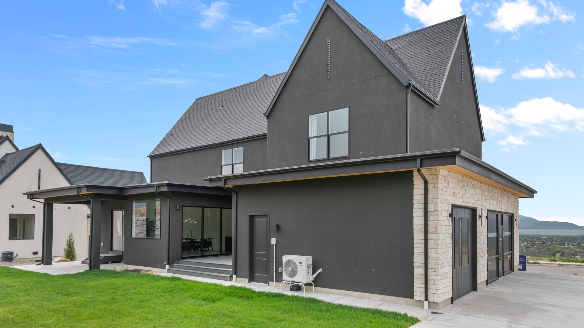 Kirkhill home transitional exterior