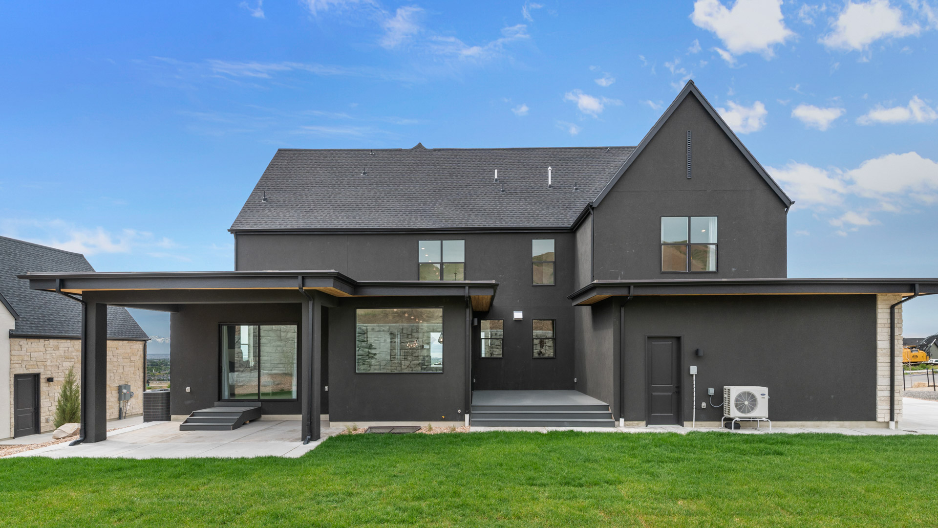 Kirkhill home transitional exterior