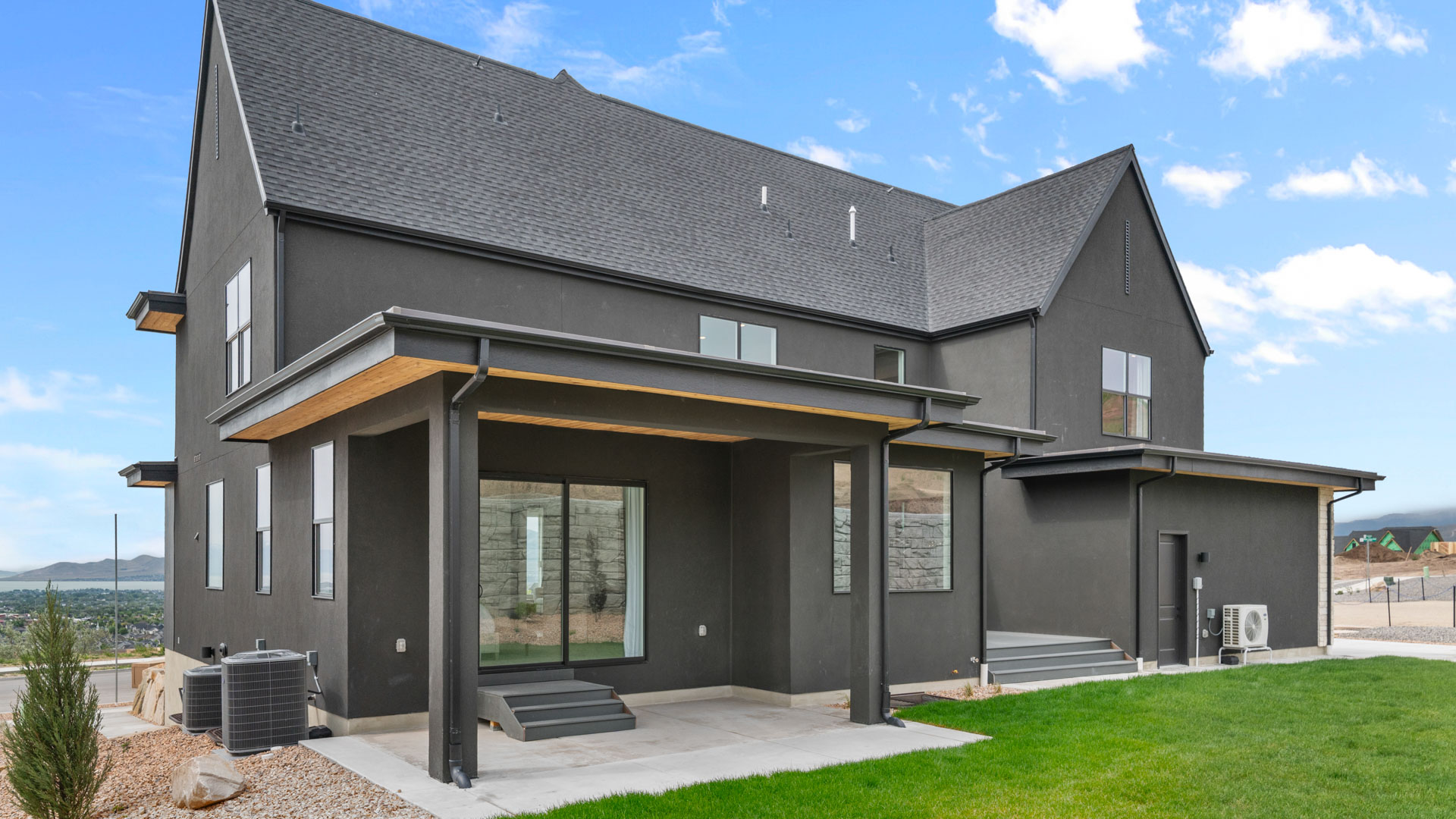 Kirkhill home transitional exterior