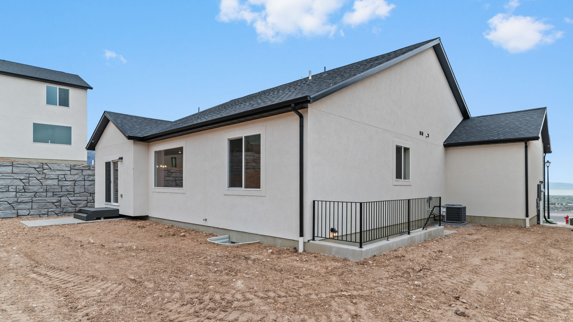 Modern farmhouse elevation Monroe Exterior.