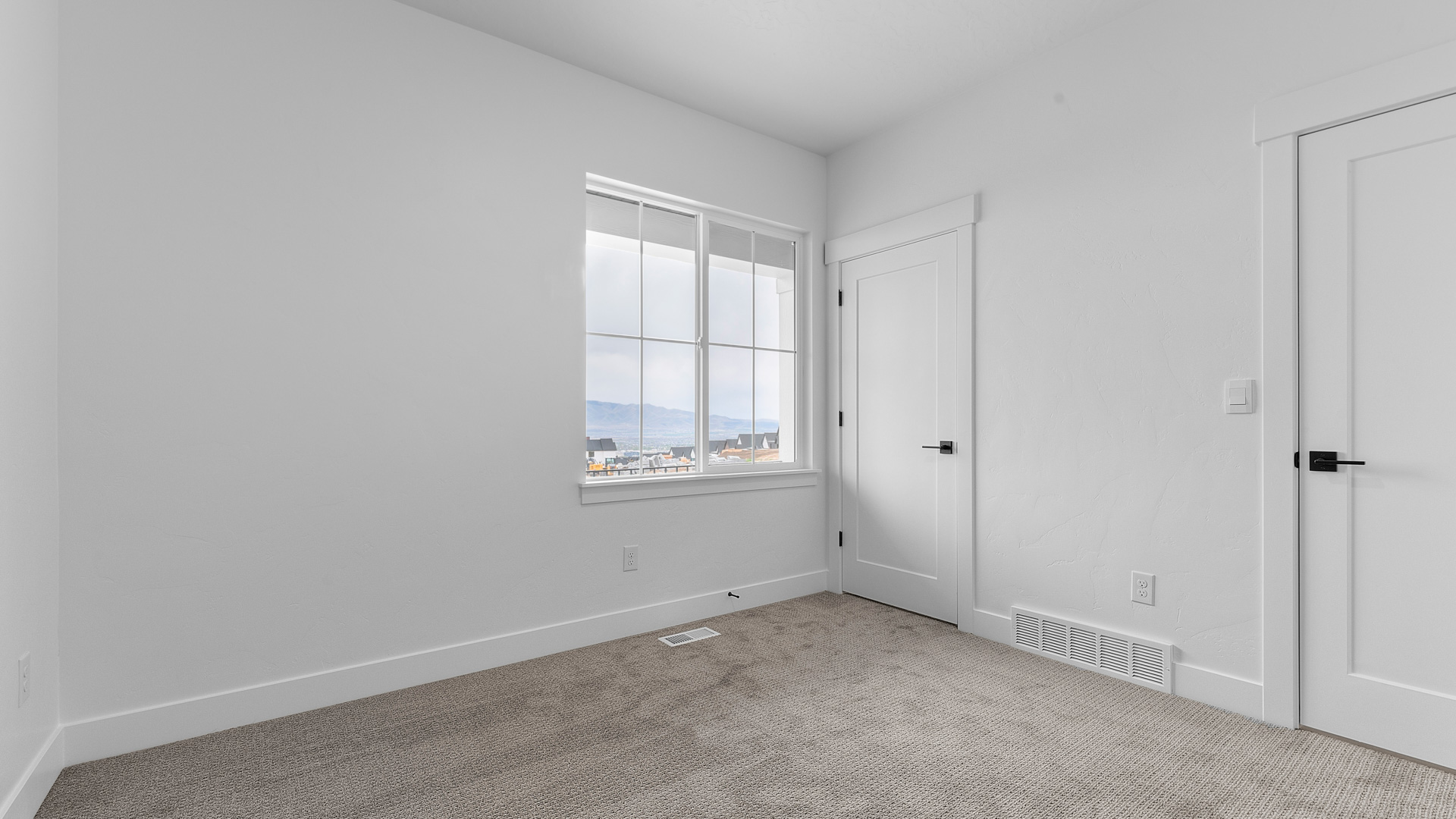 Bedroom with window.