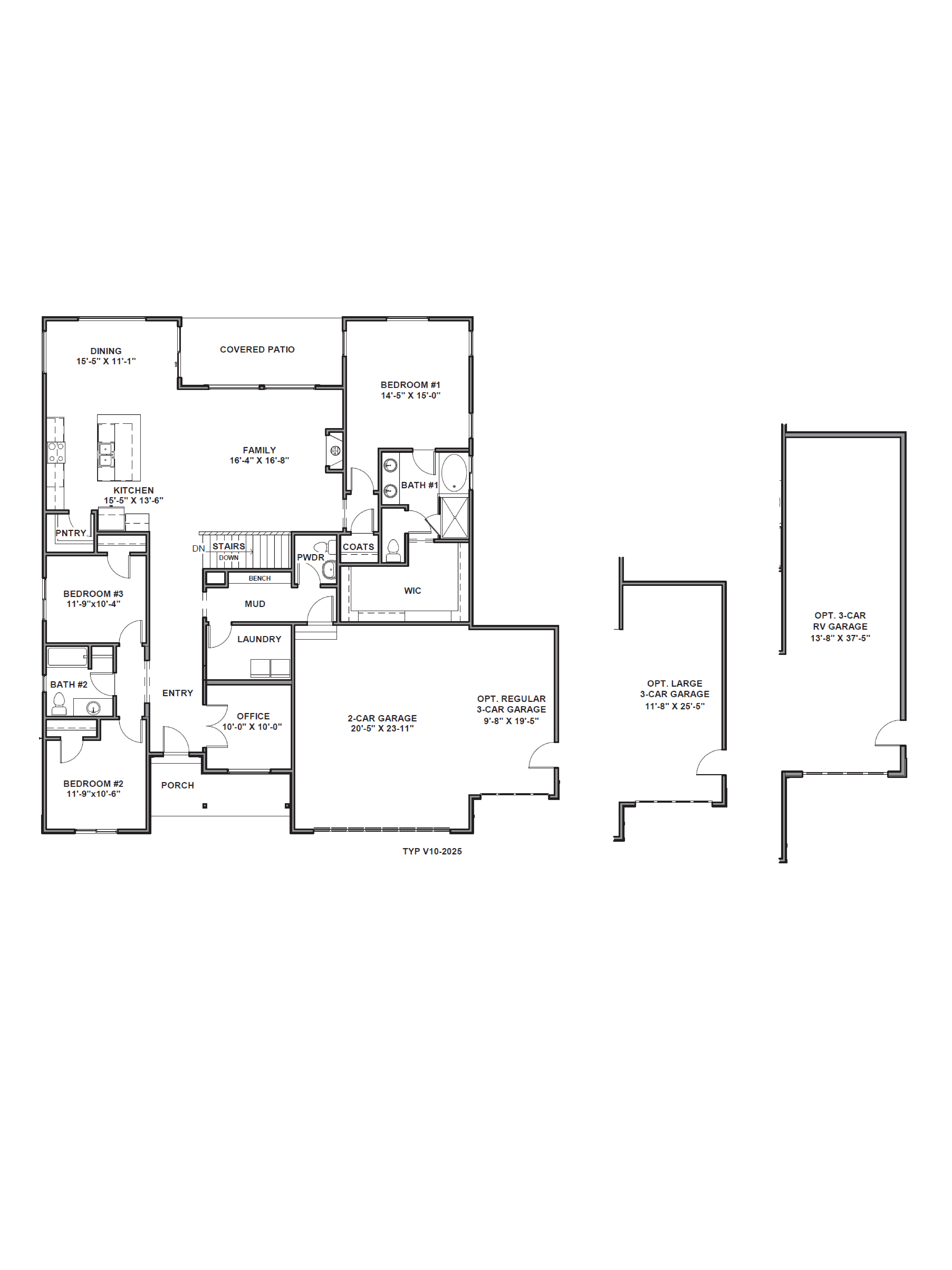 first floor to the oakley floorplan in inverness community in lehi, utah
