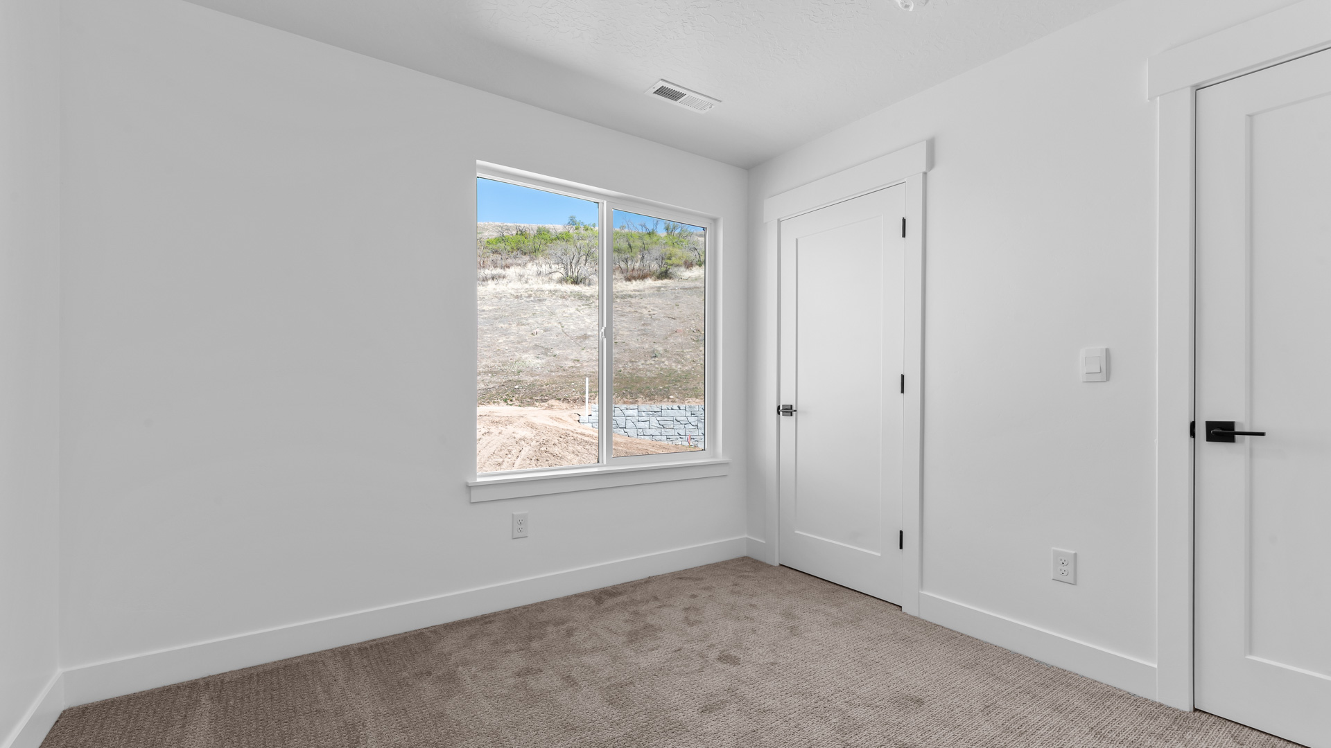 Bedroom with window.