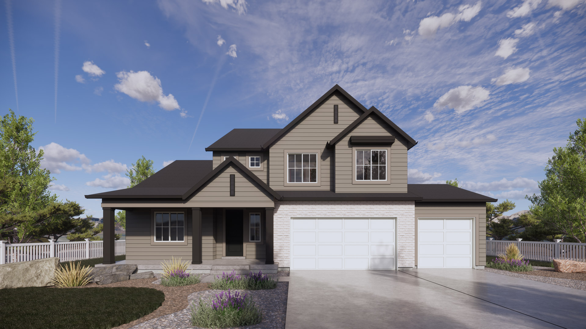 Sydney modern farmhouse elevation