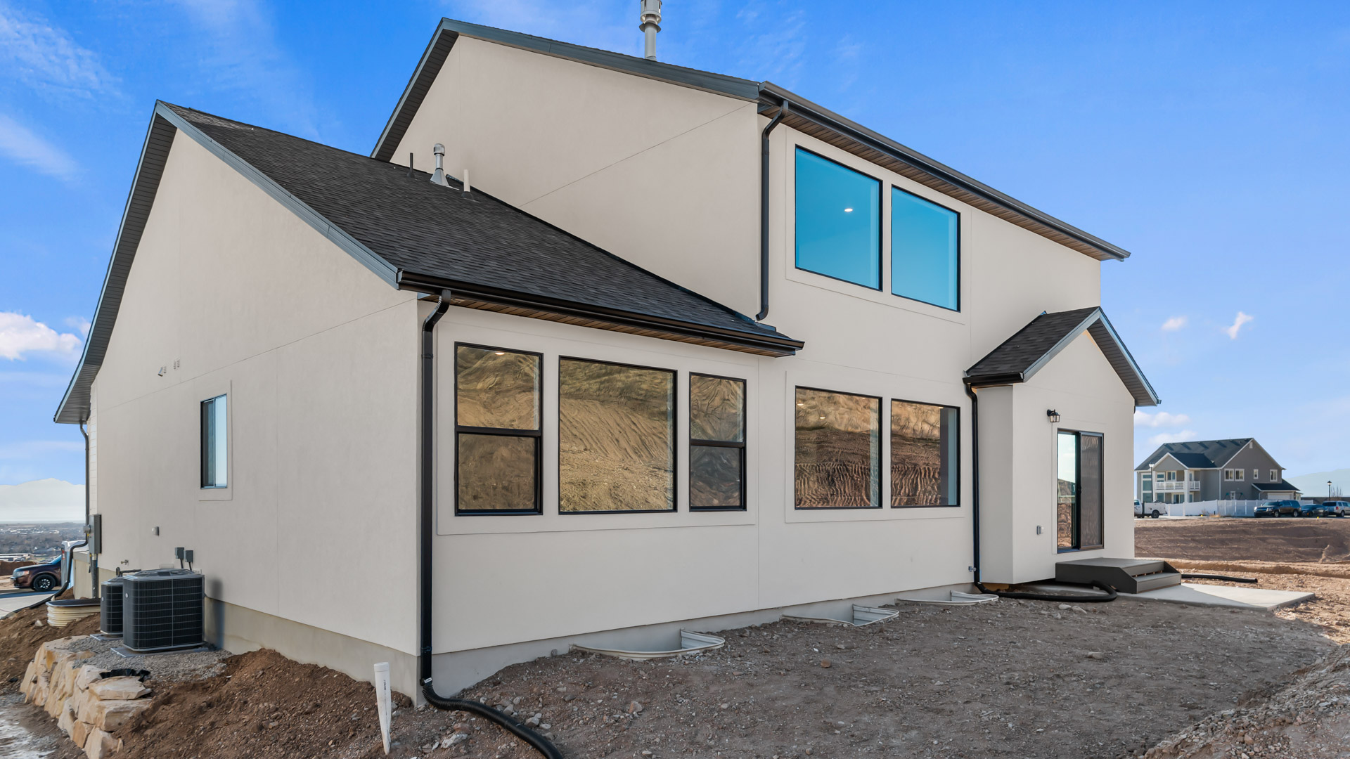 Sydney modern farmhouse exterior elevation.