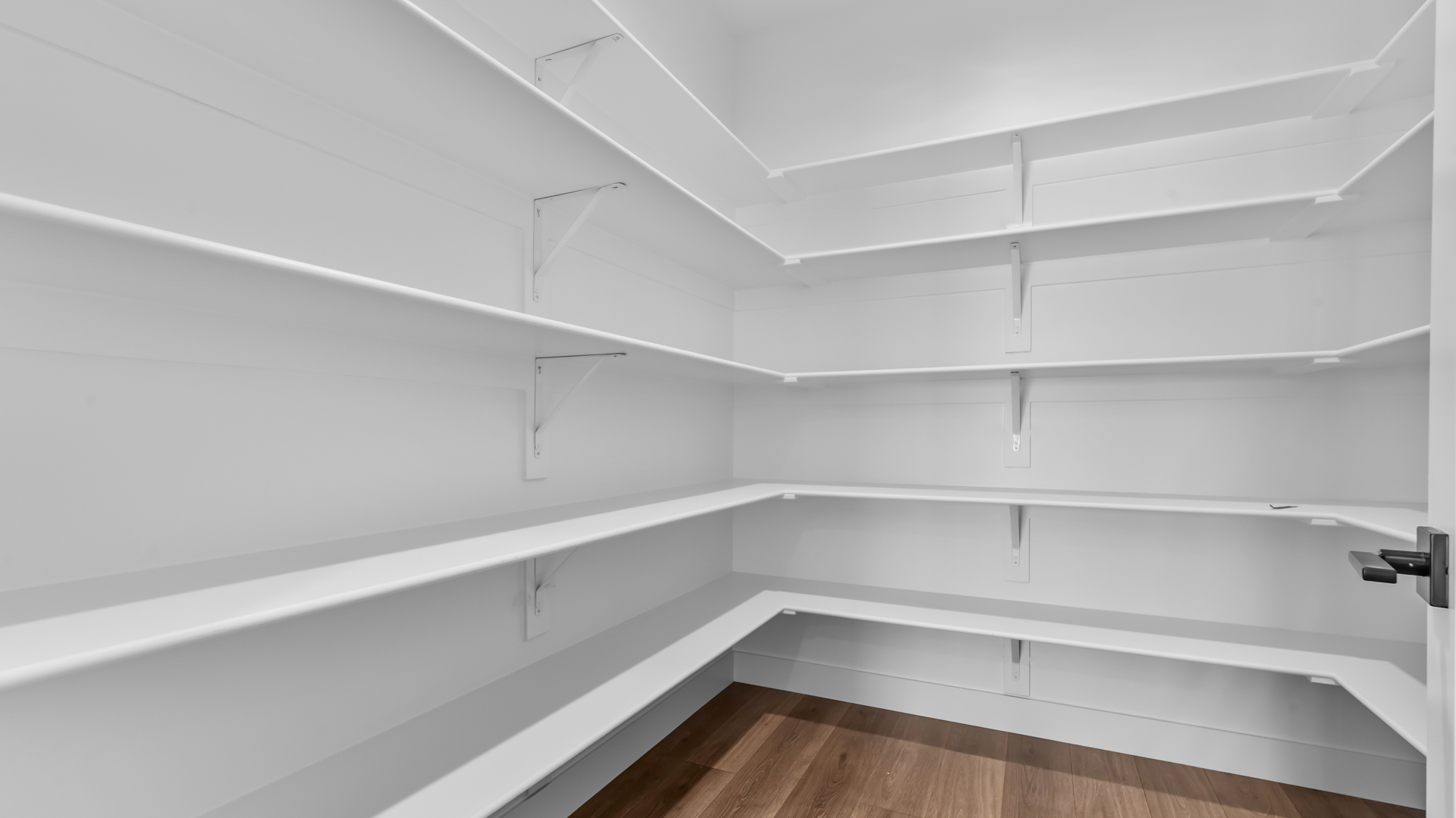 Large walk-in pantry.