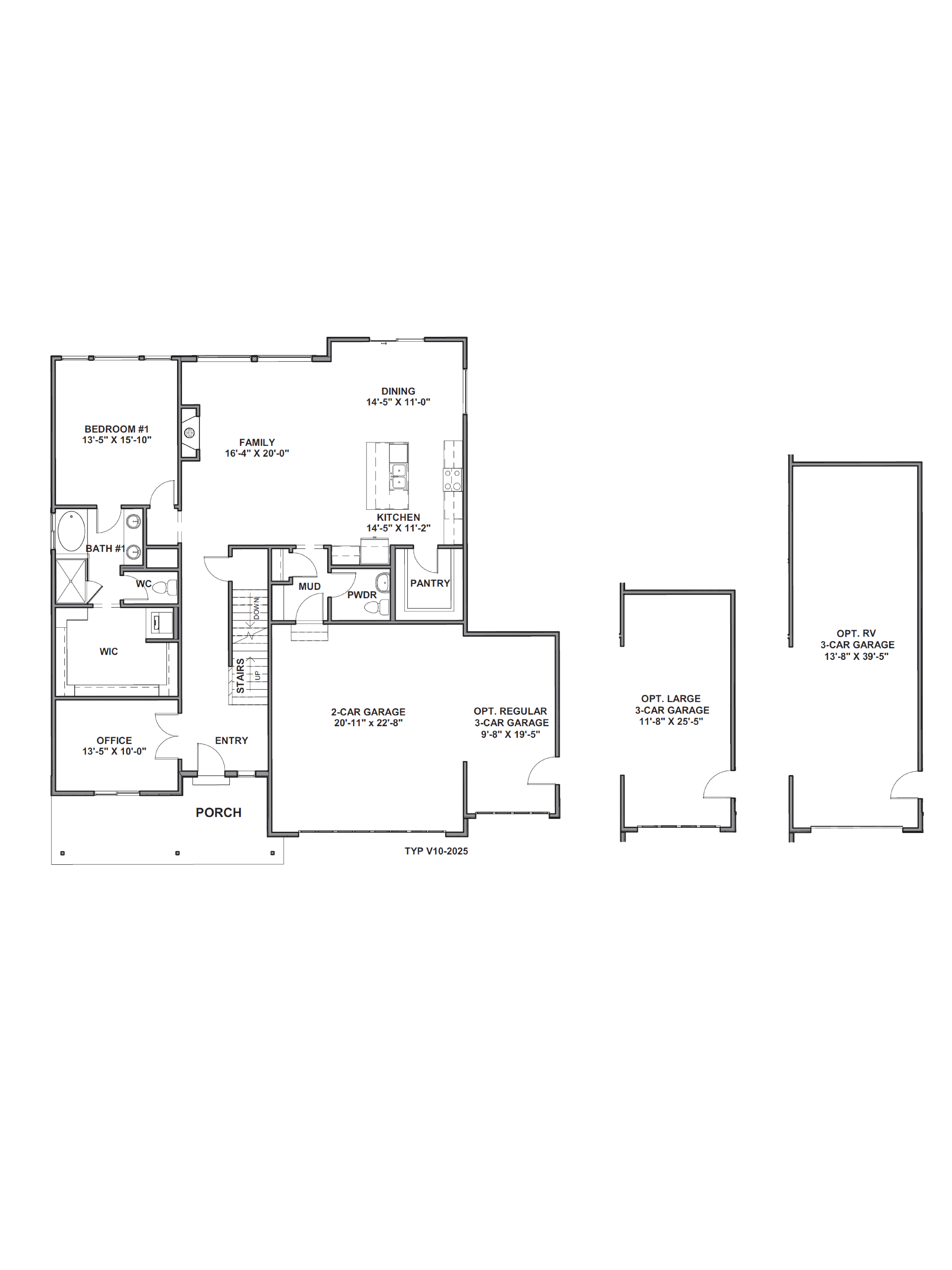 first floor of the sydney plan in our inverness community in lehi, utah