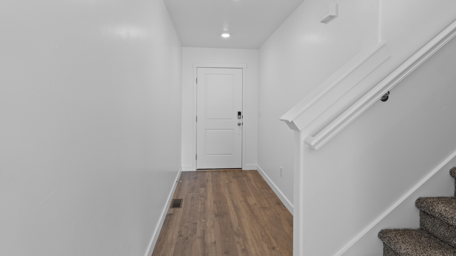 Spacious entryway.