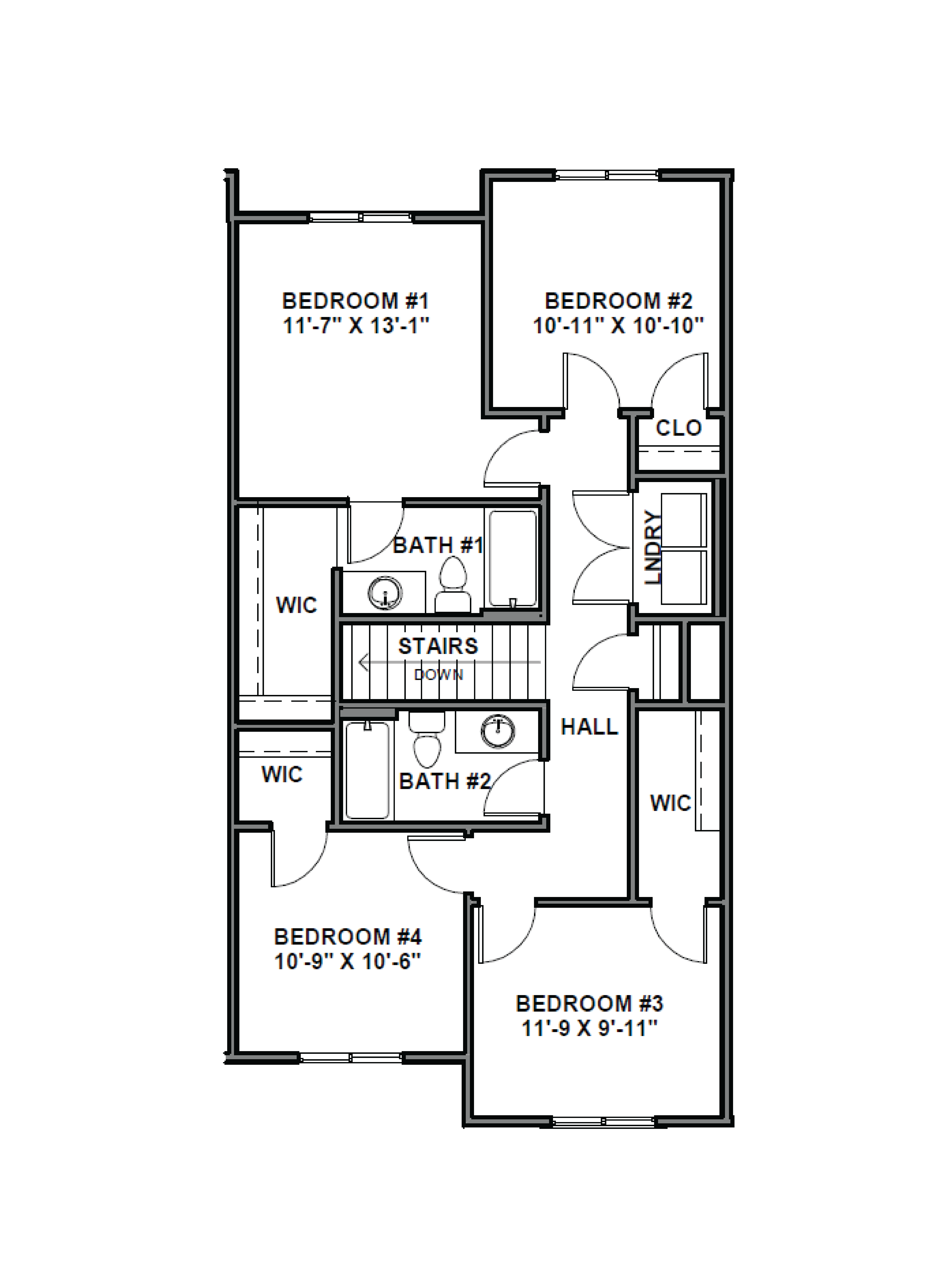 second floor level in our oakridge plan in lehi, utah