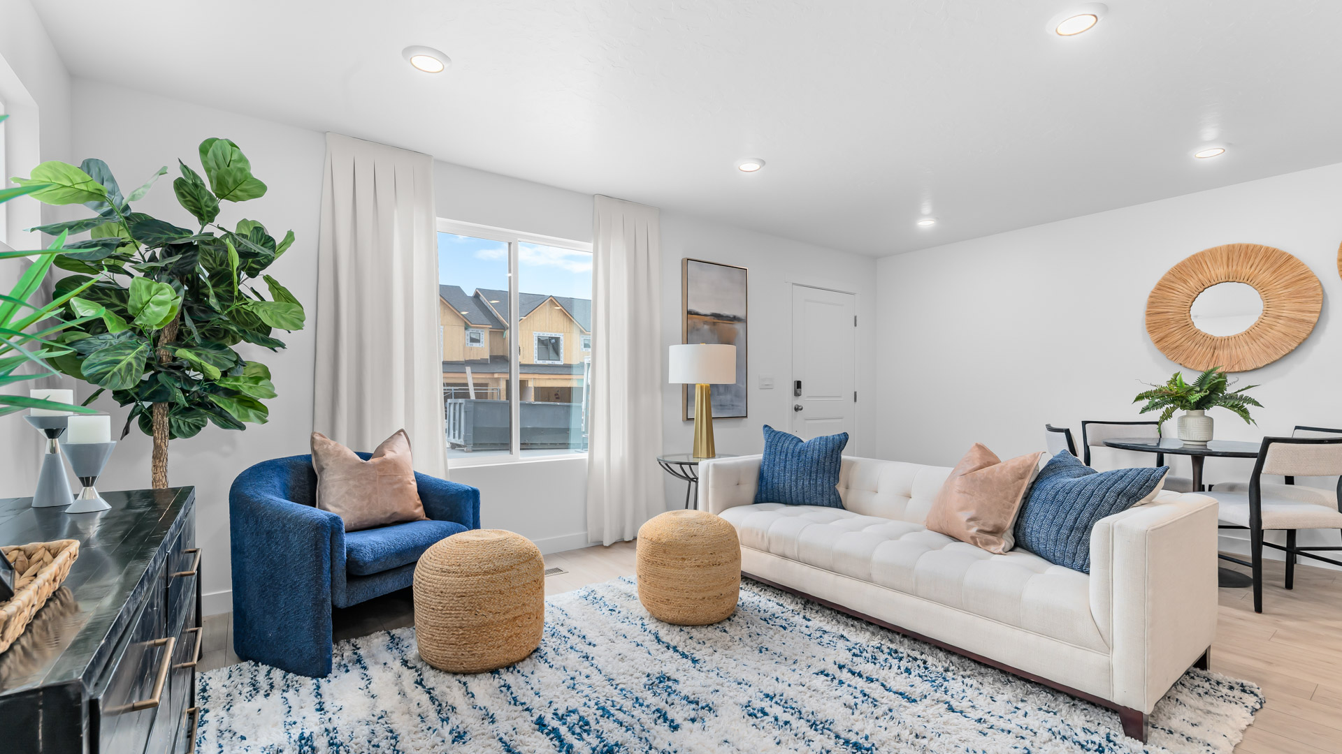 Entry into main living space.