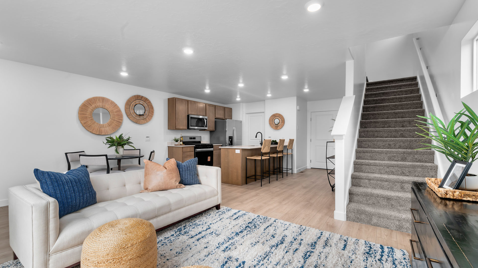 Entry into main living space.