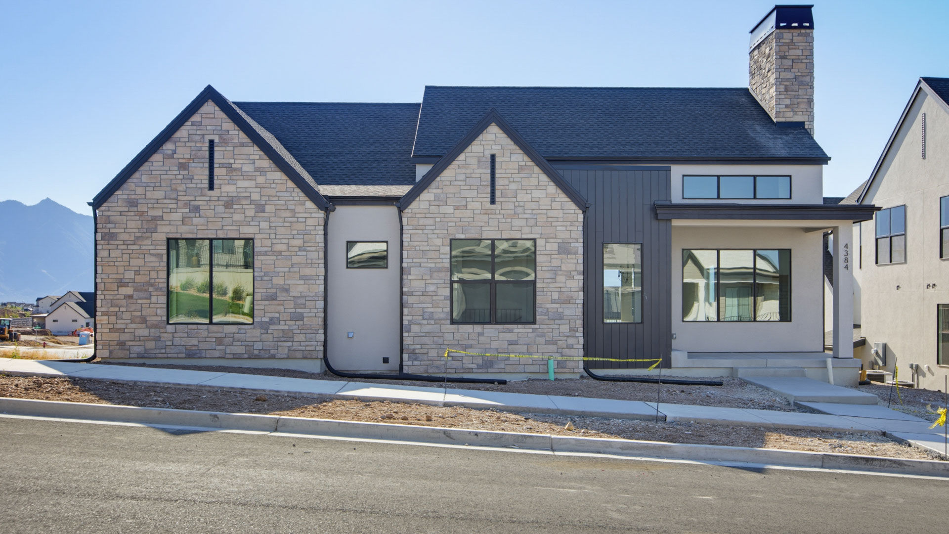 McKenzie exterior elevation.