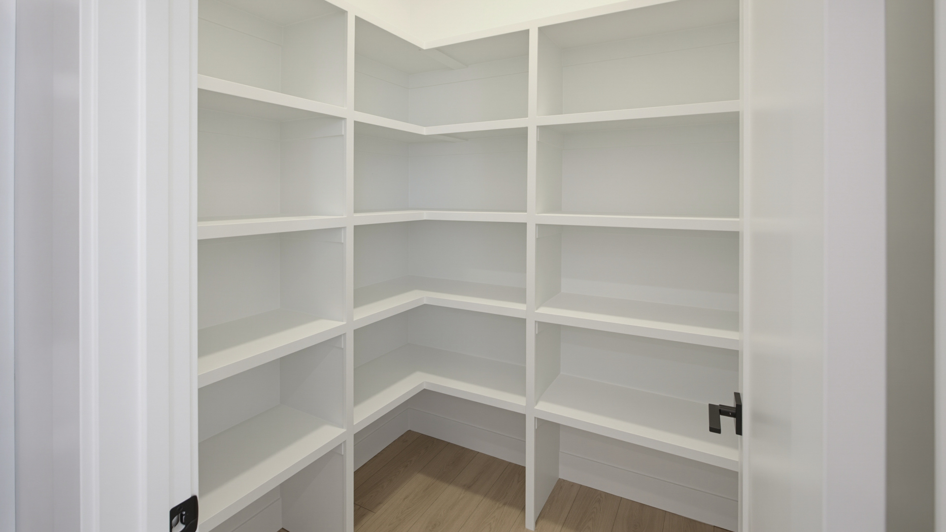 Large pantry.