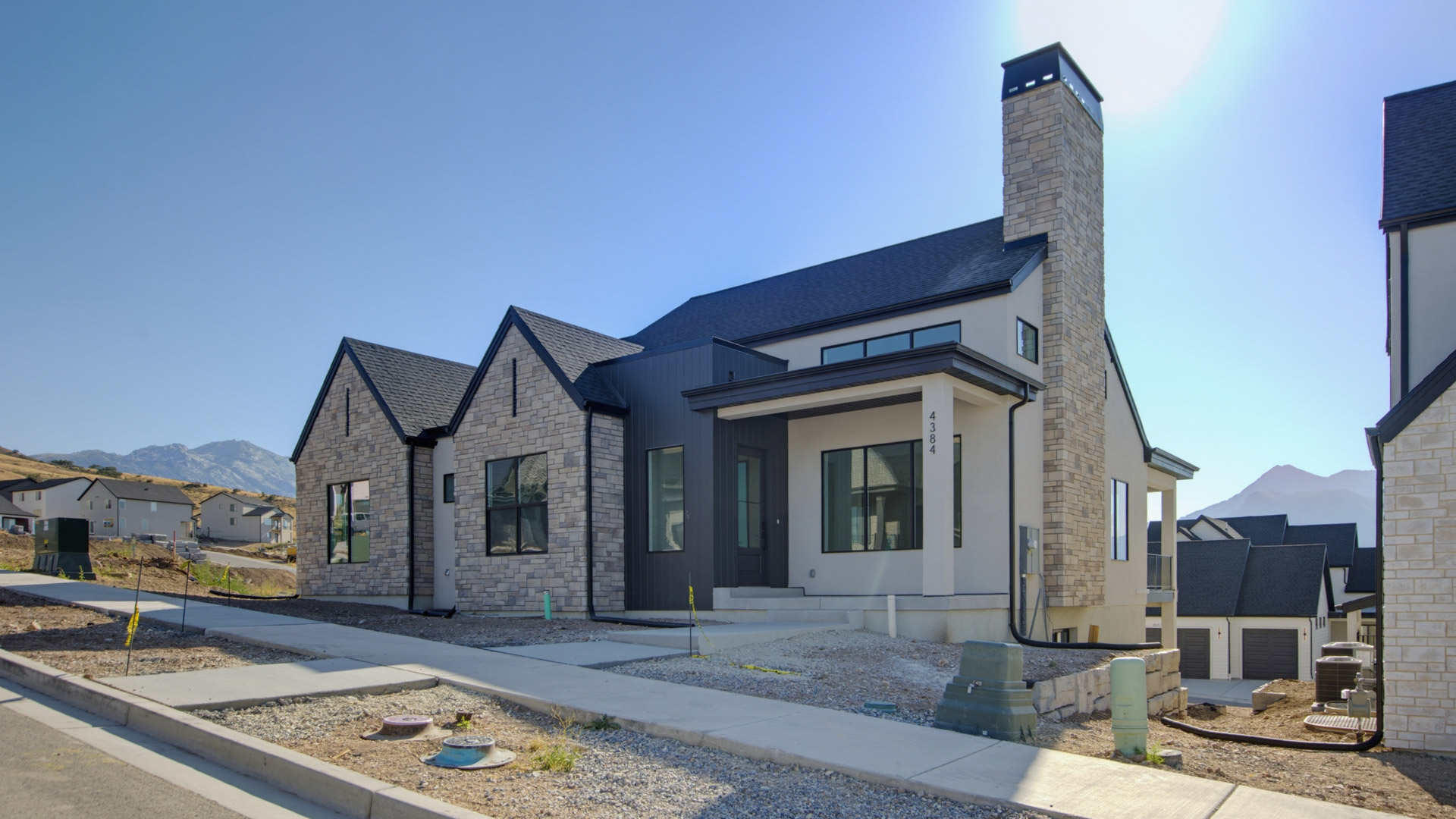 McKenzie exterior elevation.