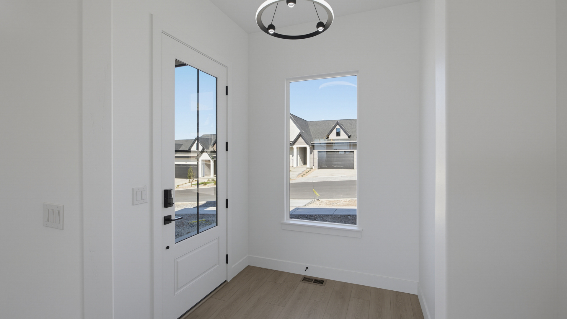 Entry with windows.