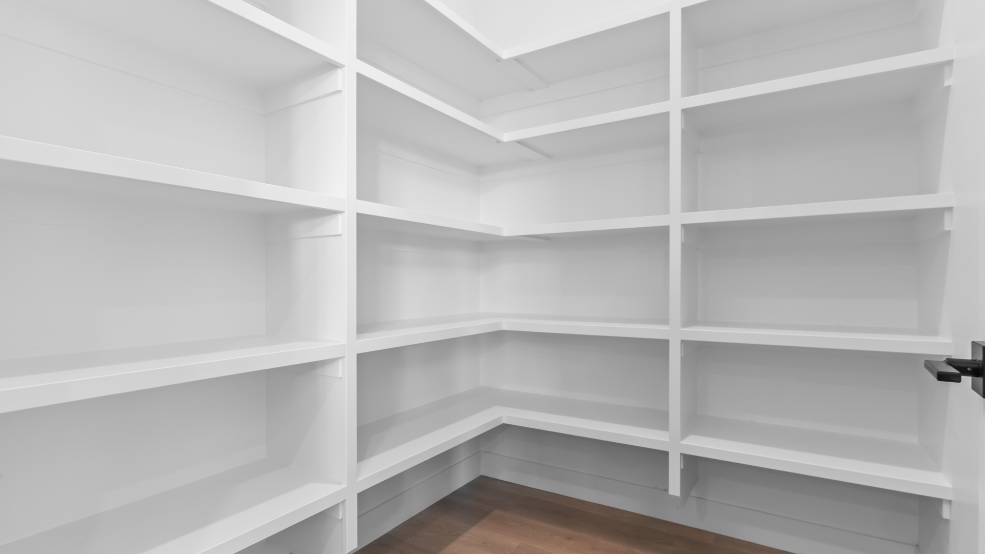 Large walk-in closet.