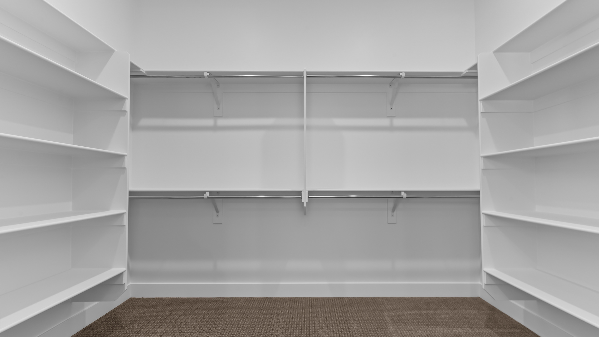 Large walk-in closet.