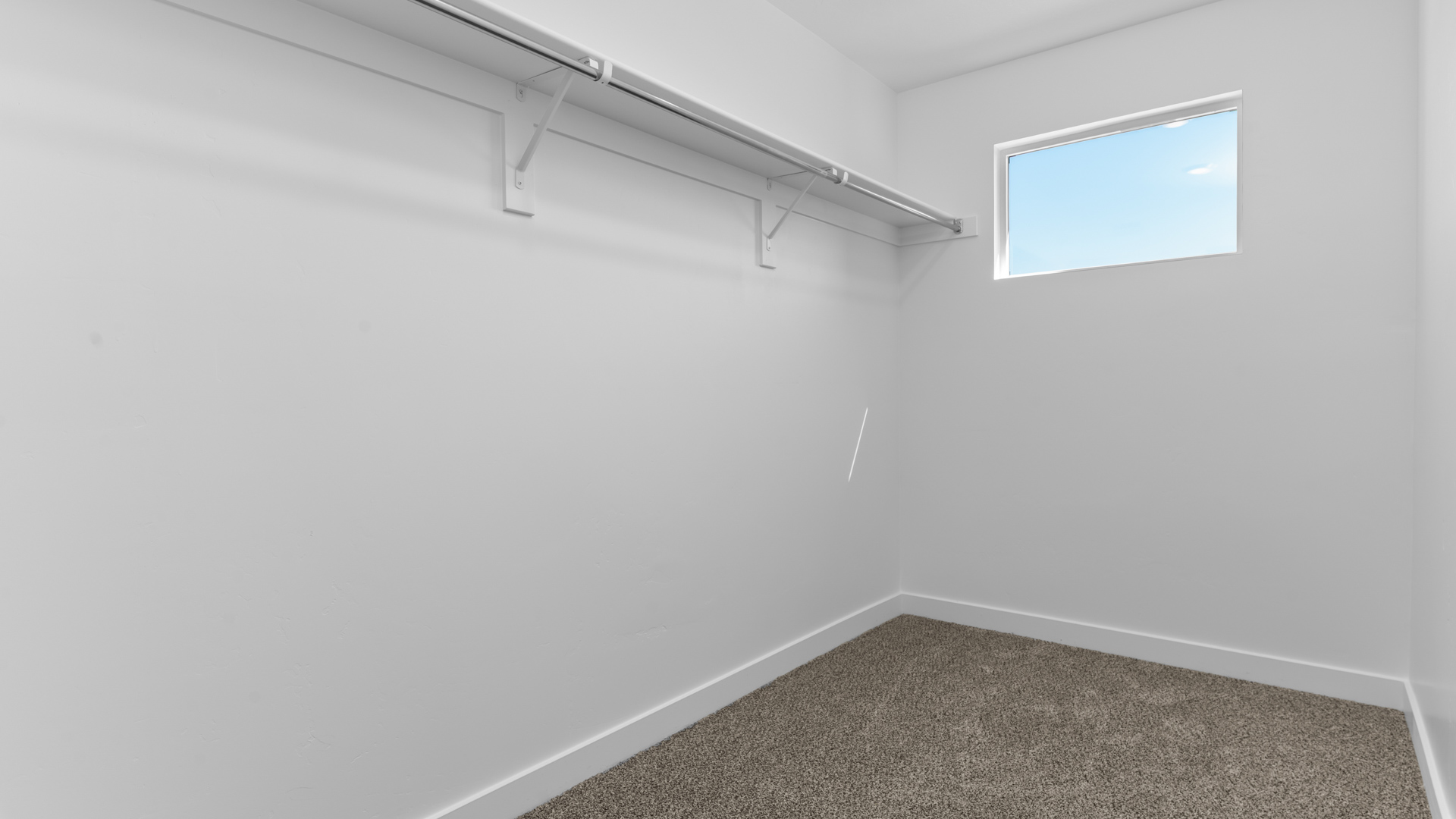 Large walk-in closet.
