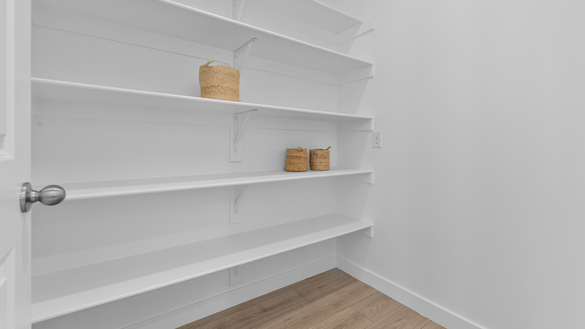 Kitchen large walk-in pantry.