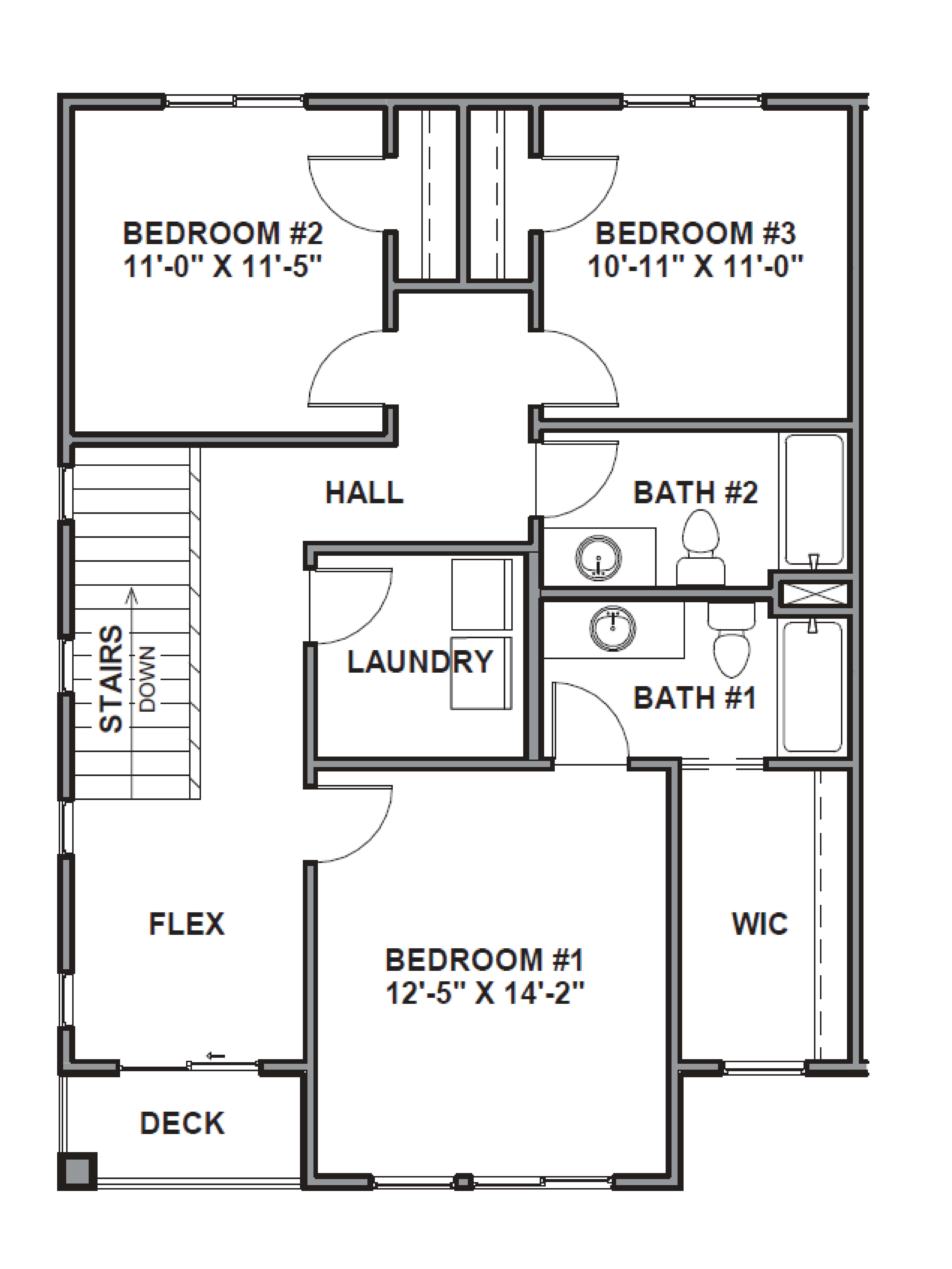 Overton Third Floor end unit