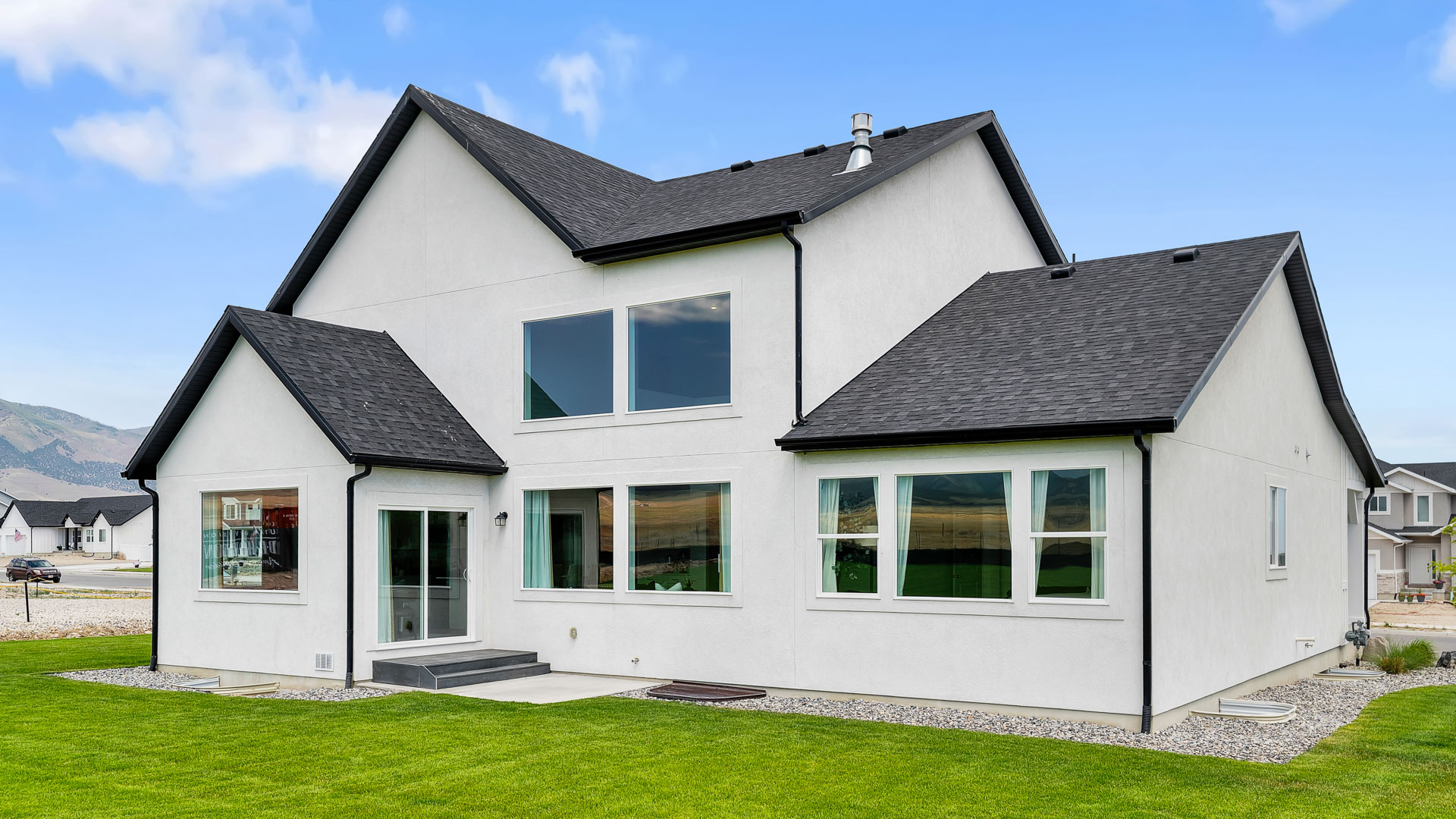 Back exterior of Providence plan