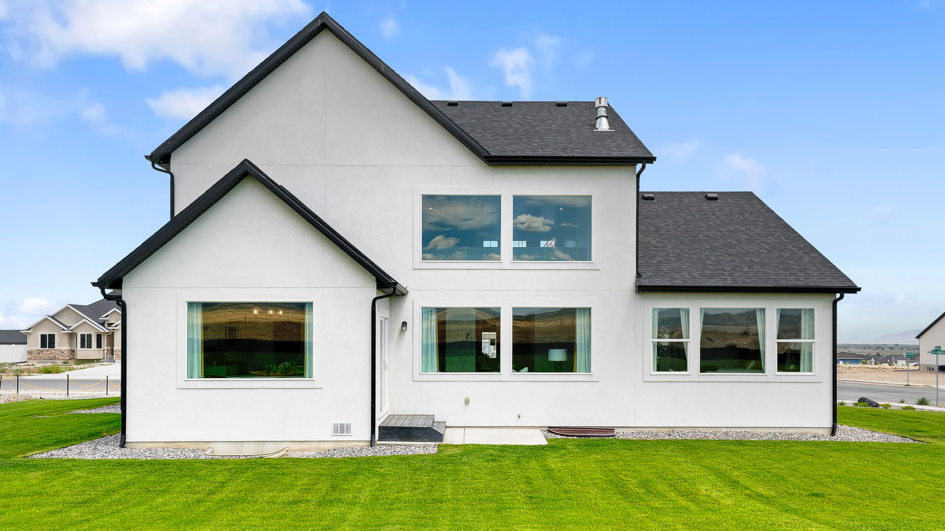 Back exterior of Providence plan