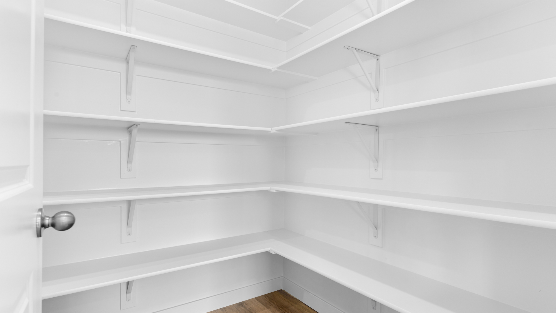 Large walk-in pantry.