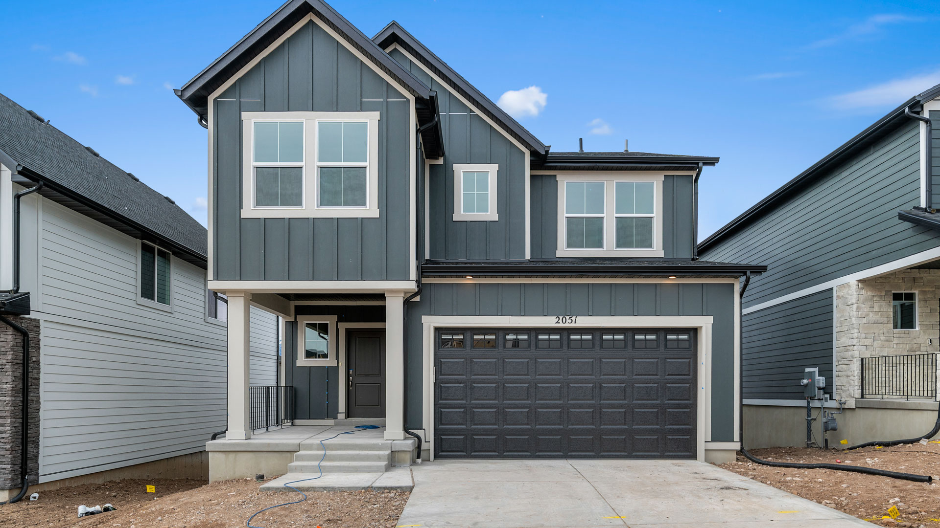 Beechwood farmhouse elevation.