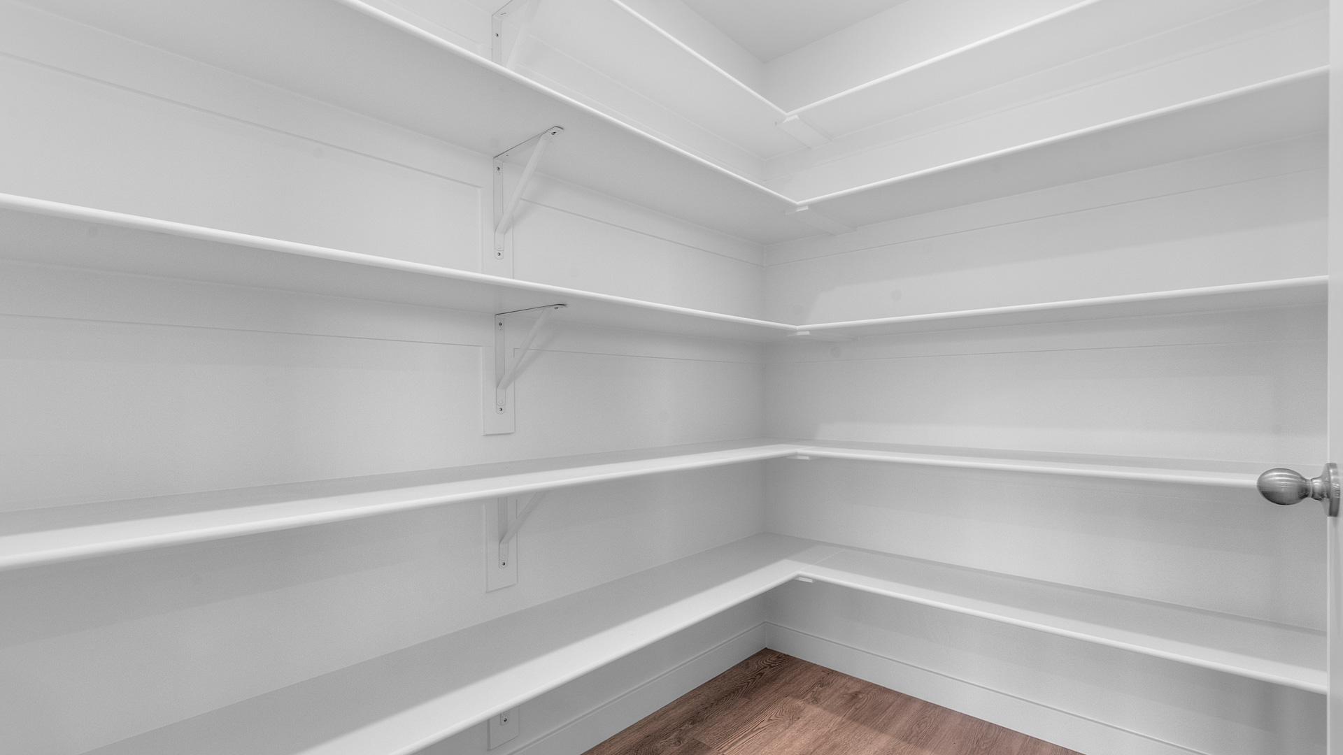 Walk-in pantry.