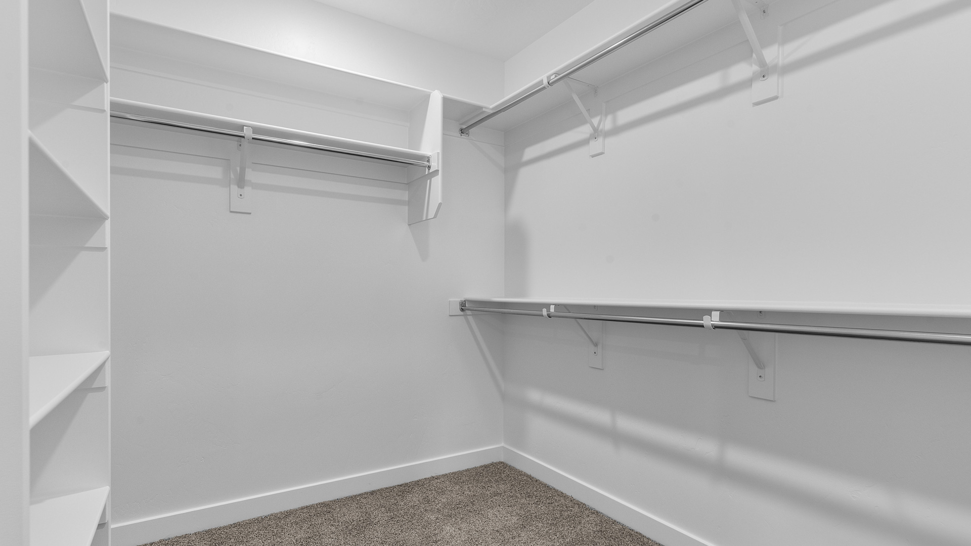 Large walk-in closet.