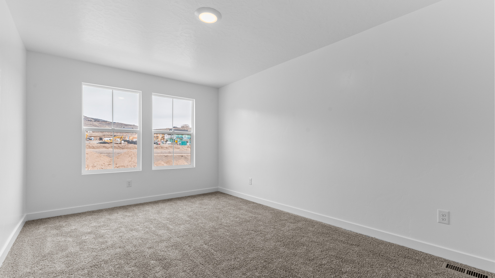 Bedroom with window.