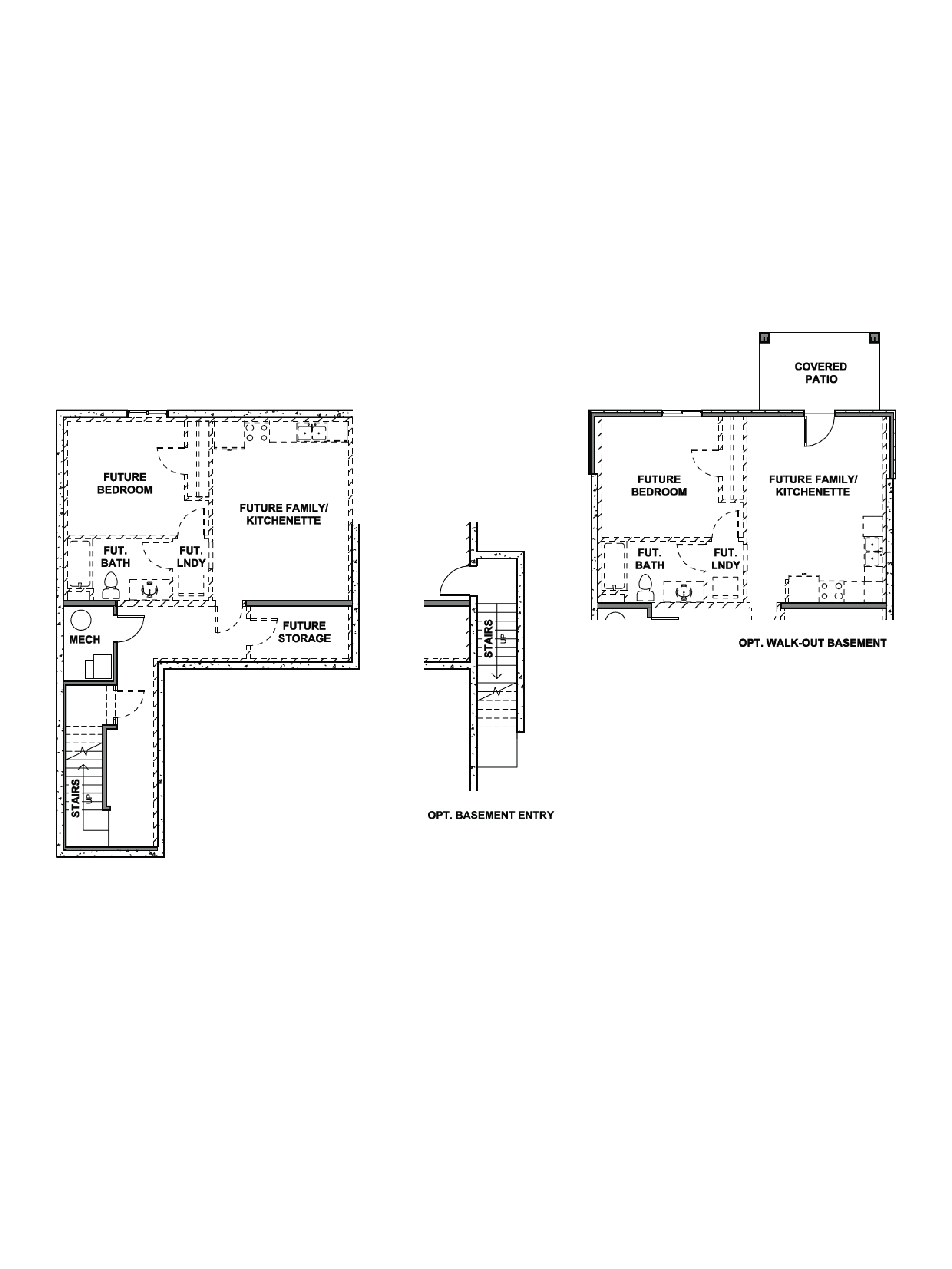 basement level of our dogwood plan in our montreux community in heber, utah
