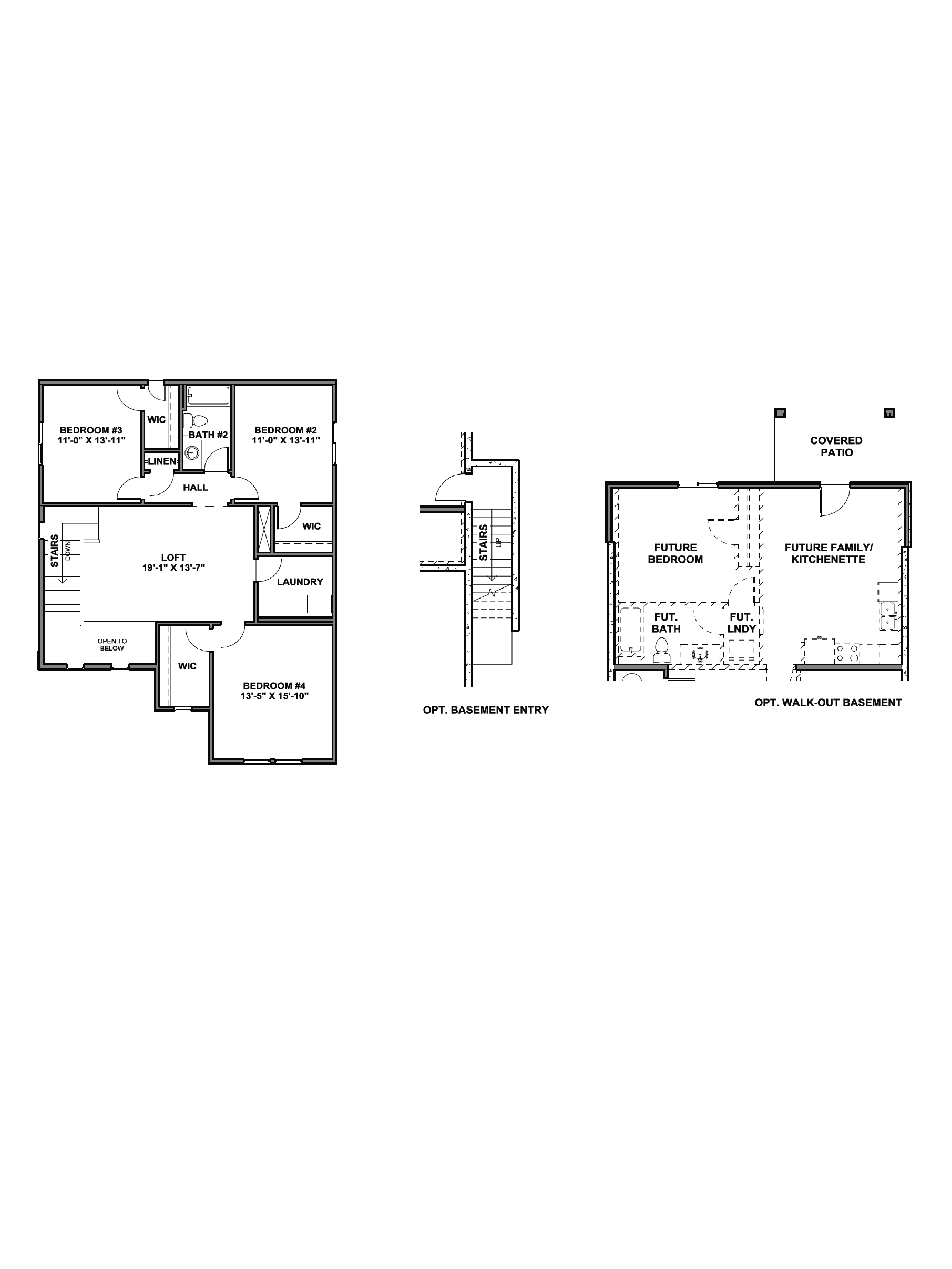 basement level of our dogwood plan in our montreux community in heber, utah