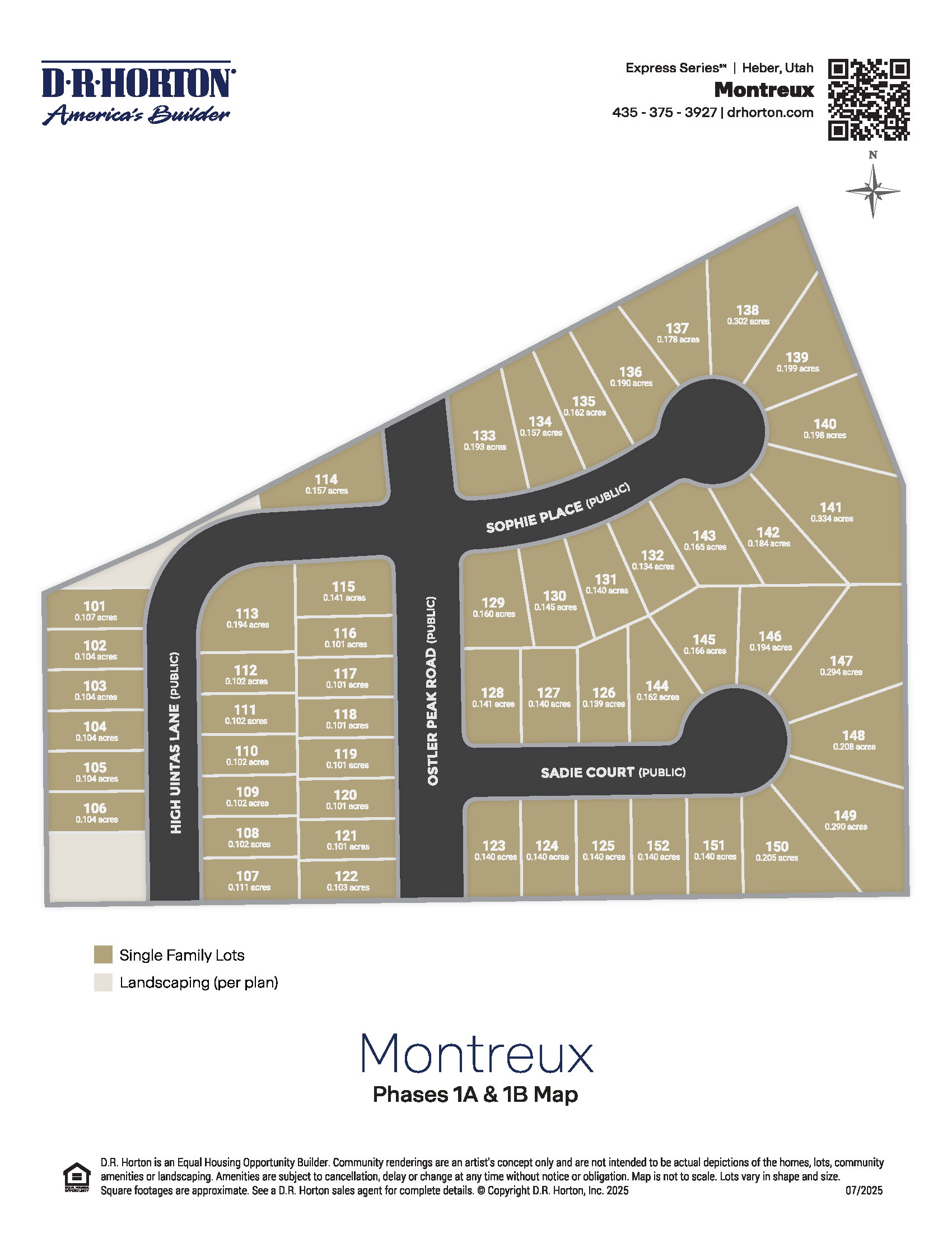 Static Lot Map