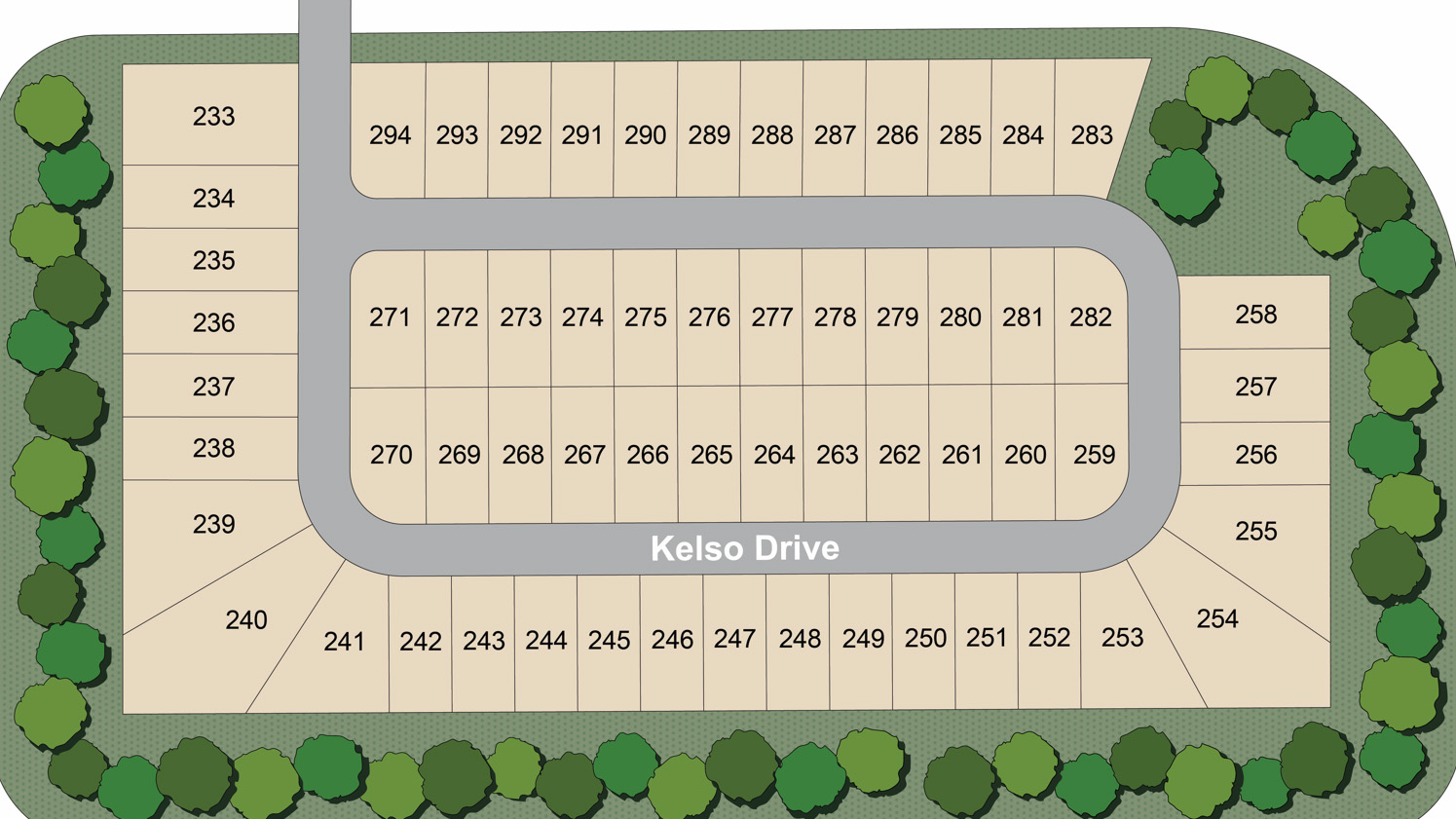 Static Lot Map