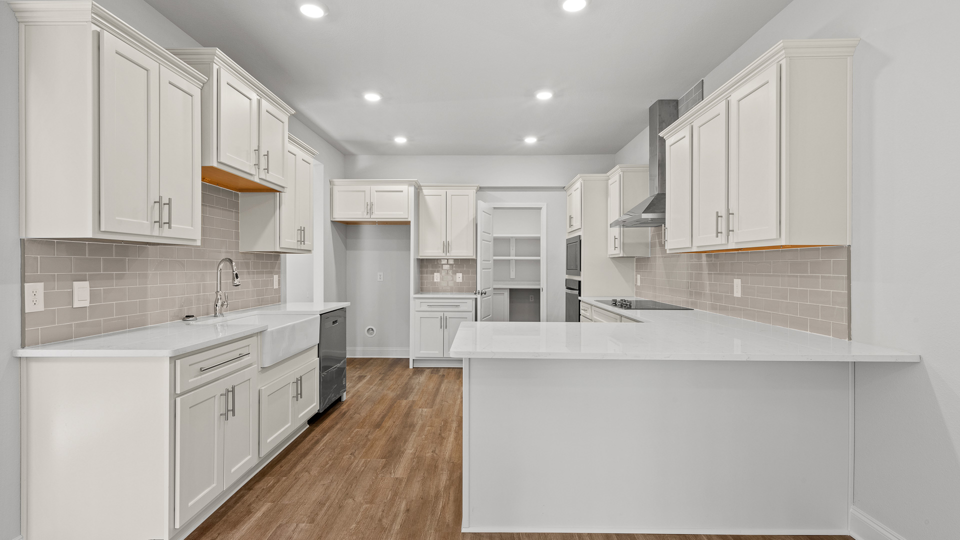 Kitchen area inside the Eleanor