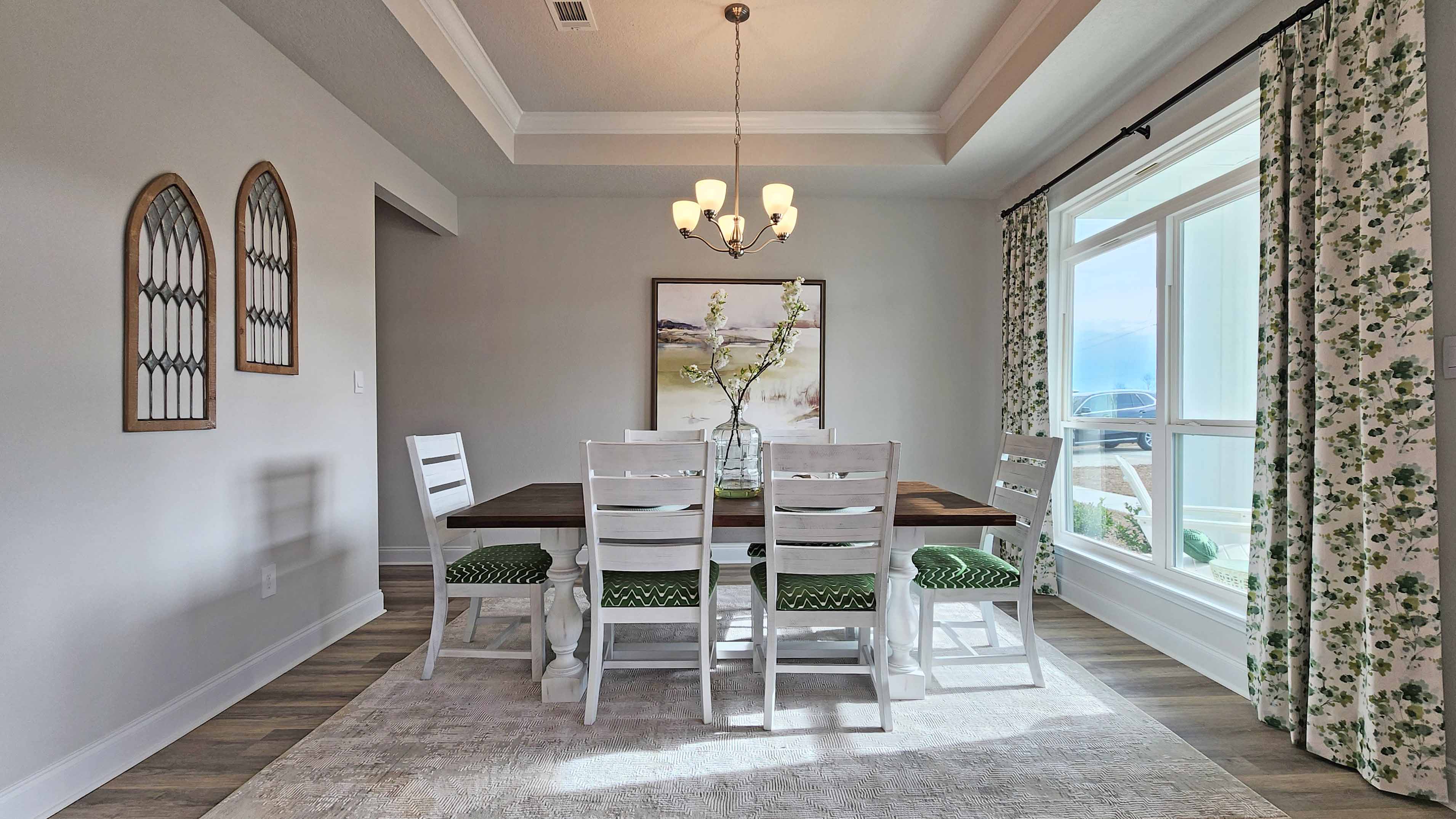 Dining area inside the Mckenzie